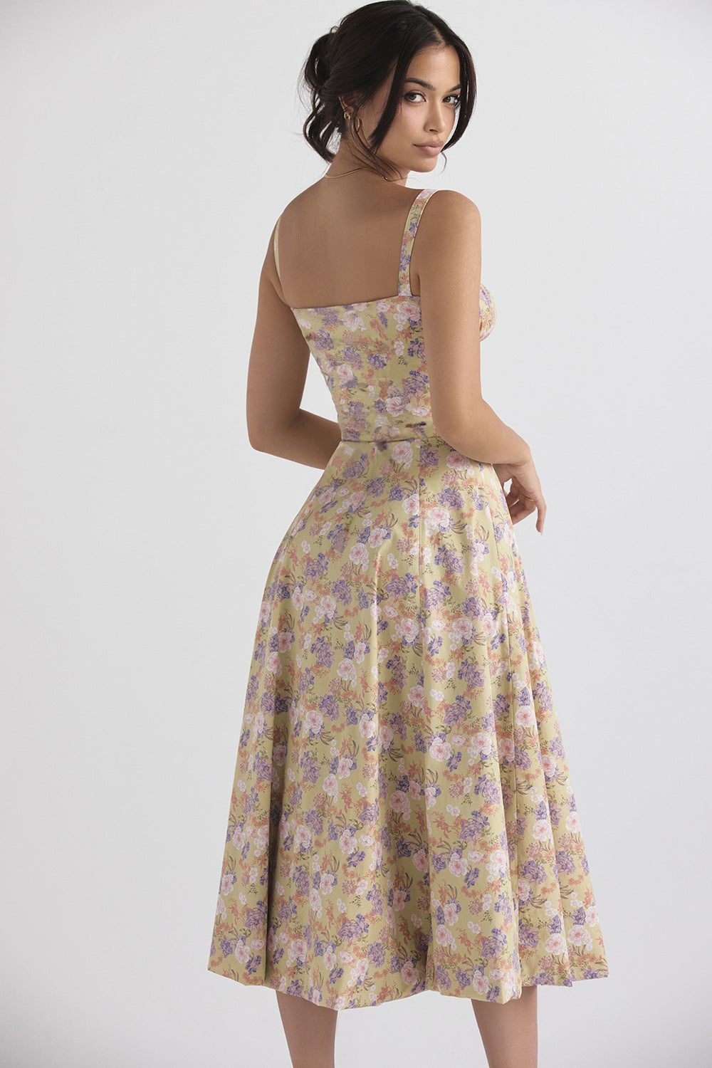 Floral Frenzy Slip Dress