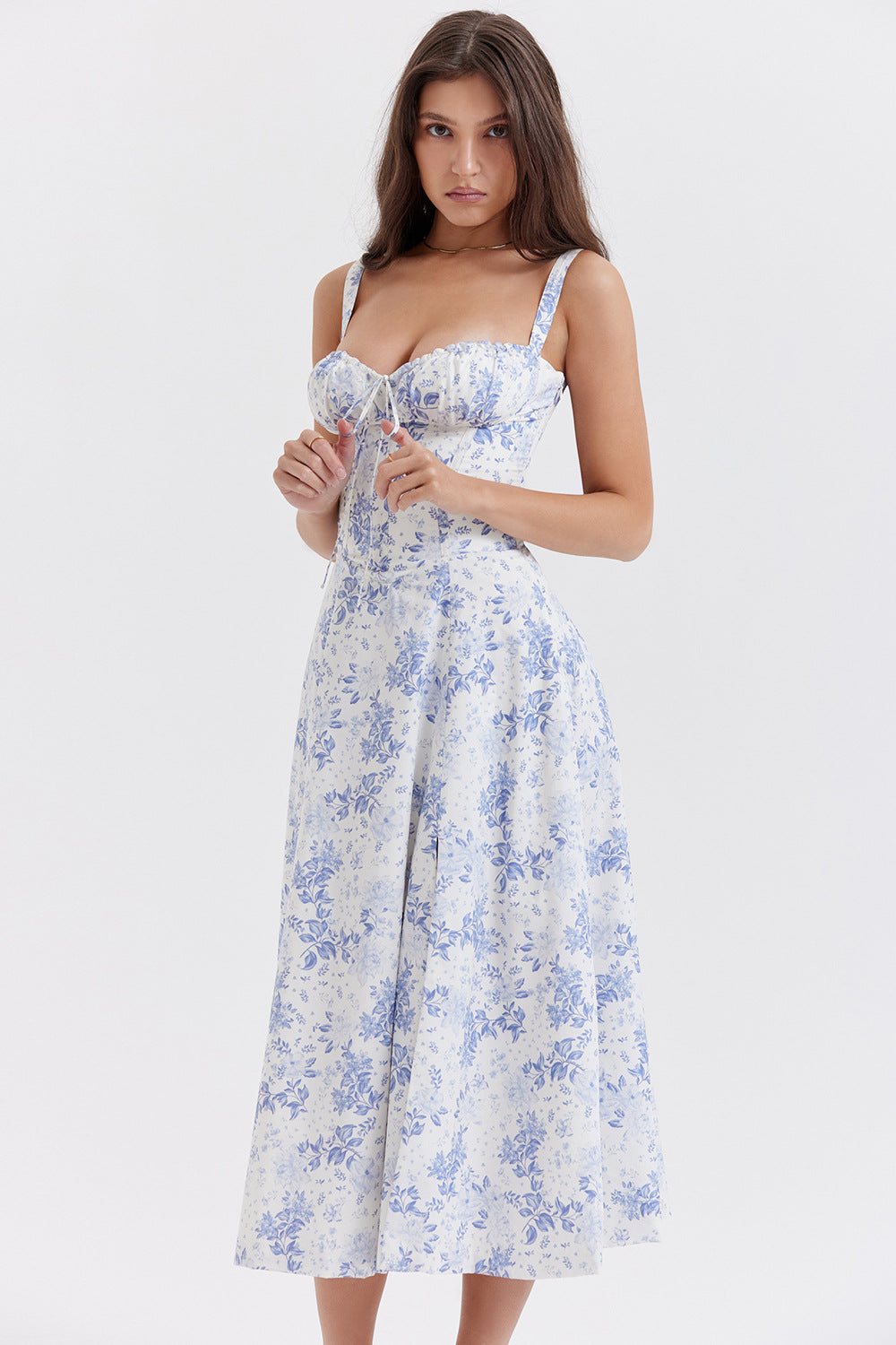Floral Frenzy Slip Dress