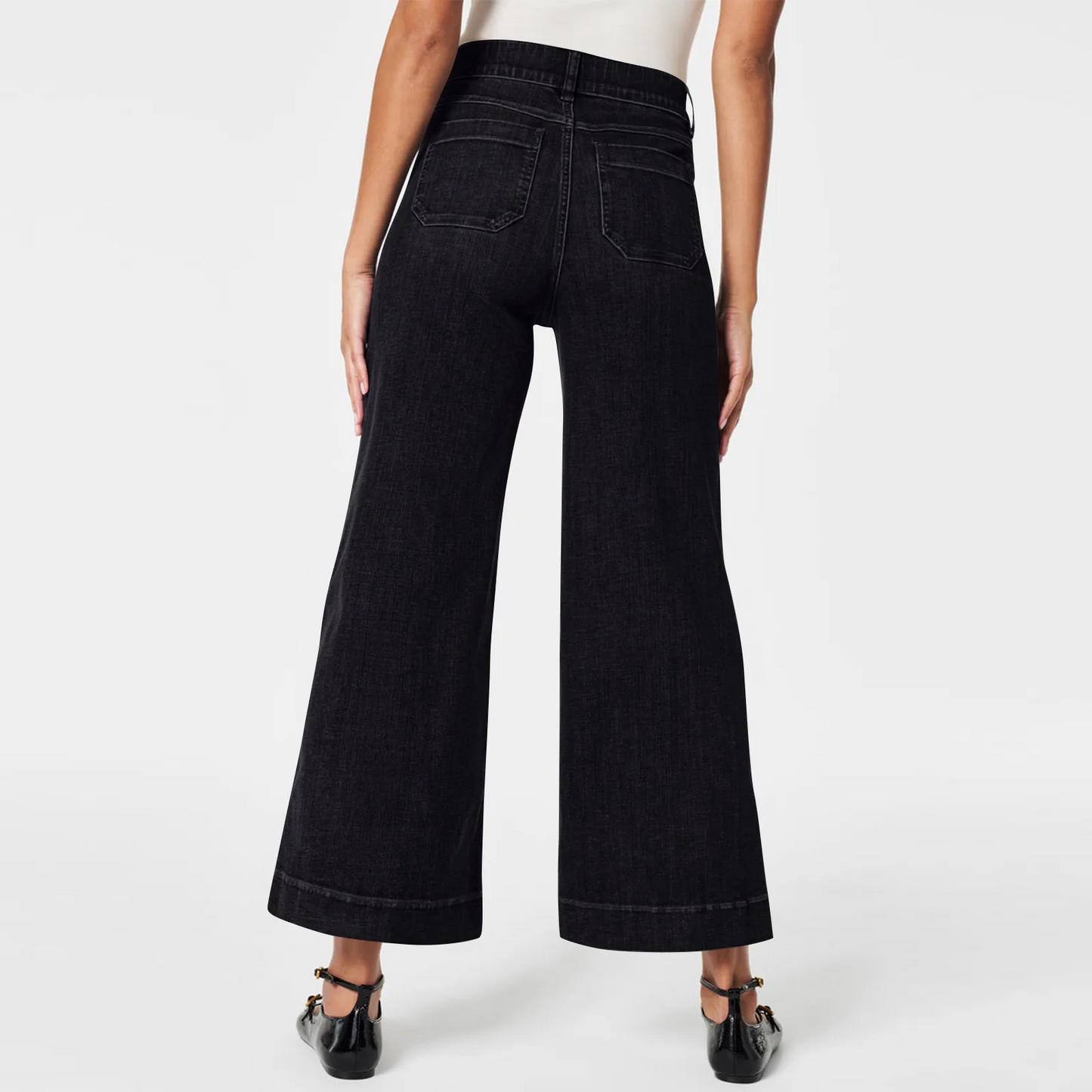 Shapewear Pants - Wide Leg Short Jeans 2025