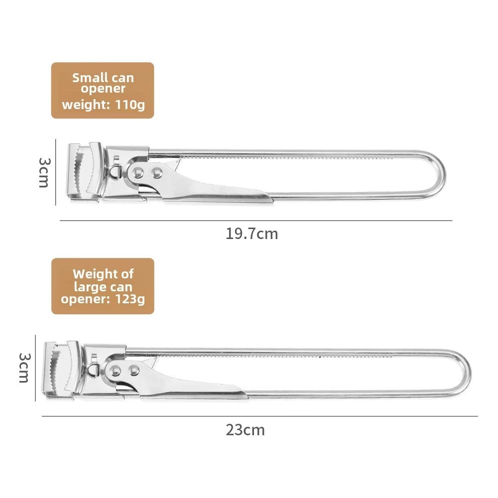 Adjustable Multi-Purpose Stainless Steel Can Opener