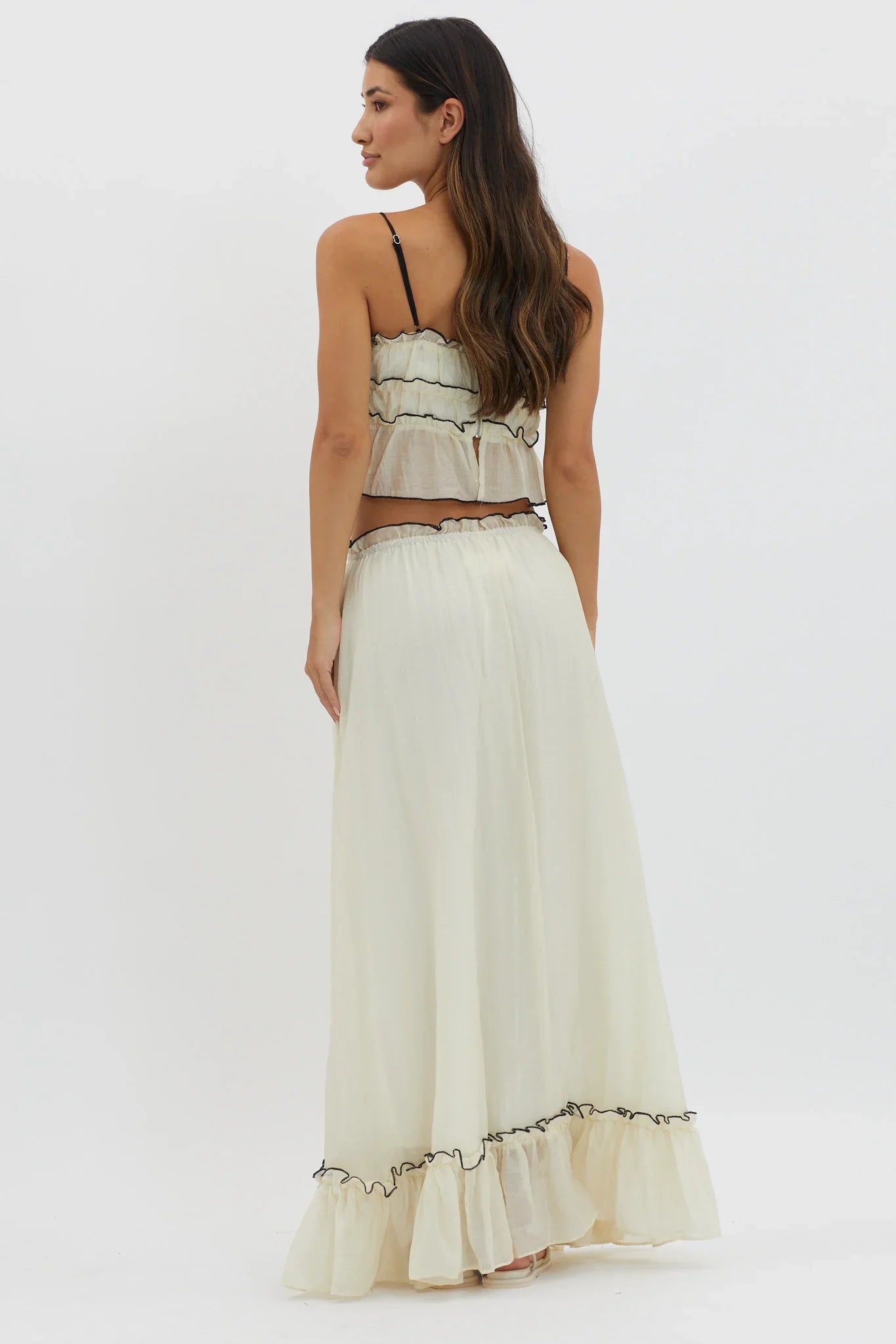 Creamy Dream Tie Skirt