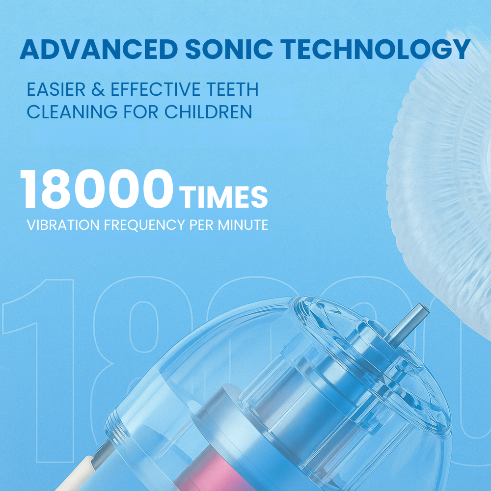 Toddla U-Shaped 360º Ultrasonic Toothbrush
