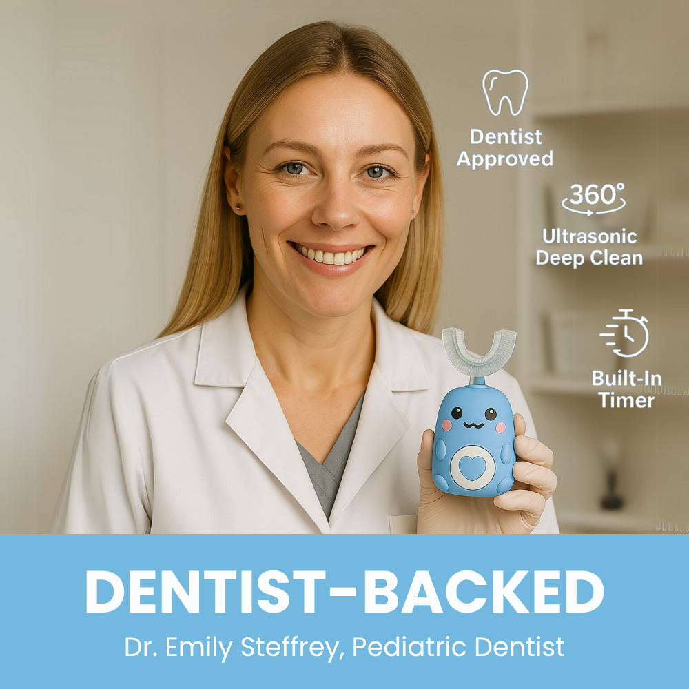 Toddla U-Shaped 360º Ultrasonic Toothbrush