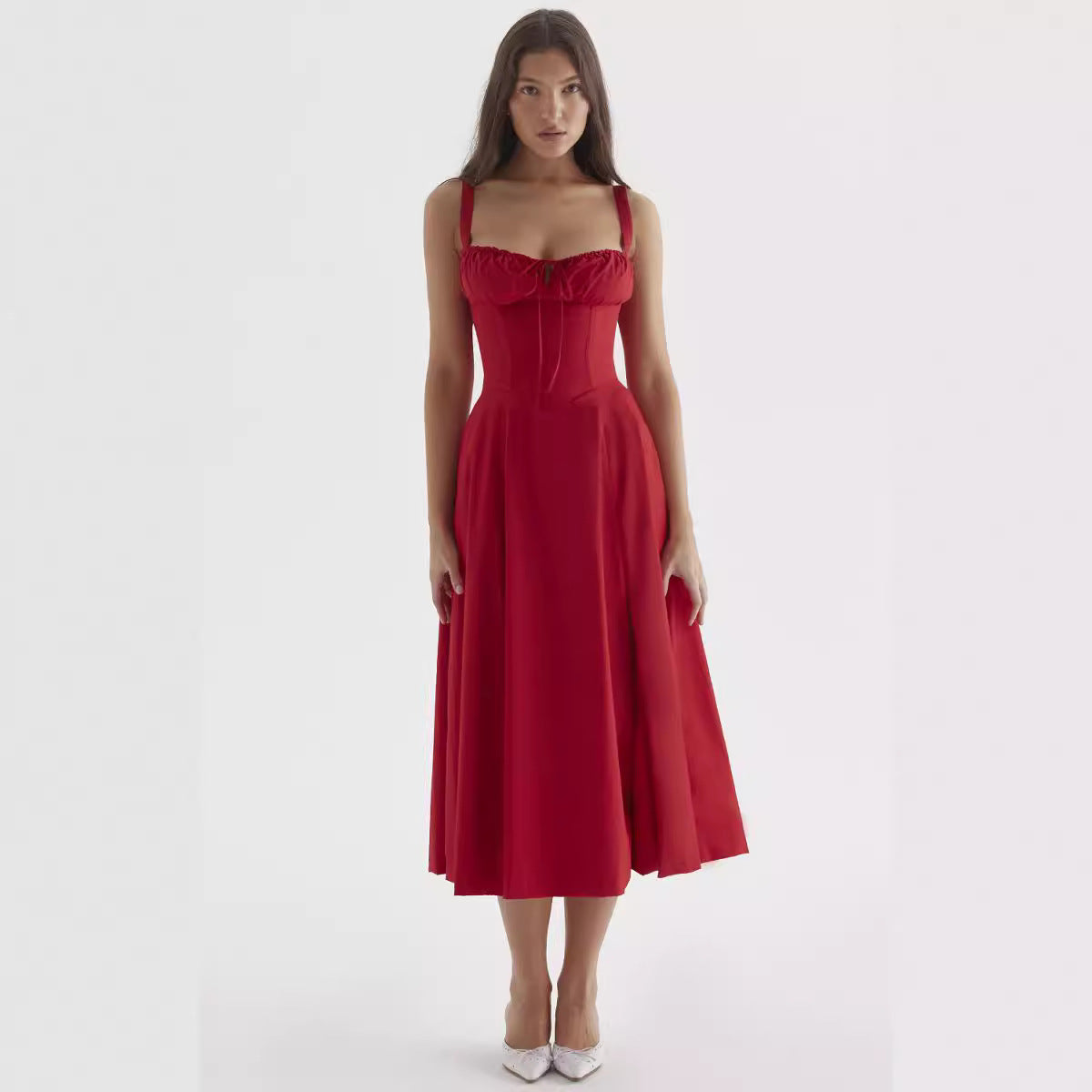 Floral Frenzy Slip Dress