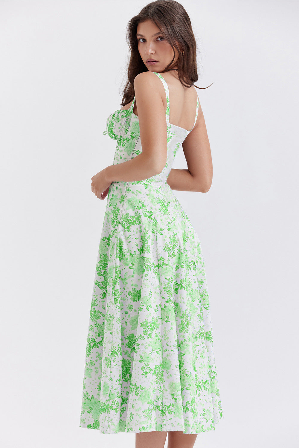 Floral Frenzy Slip Dress