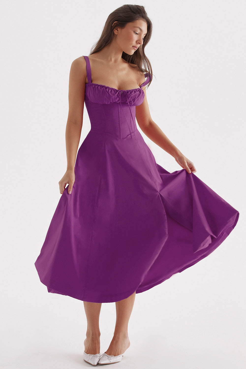 Floral Frenzy Slip Dress