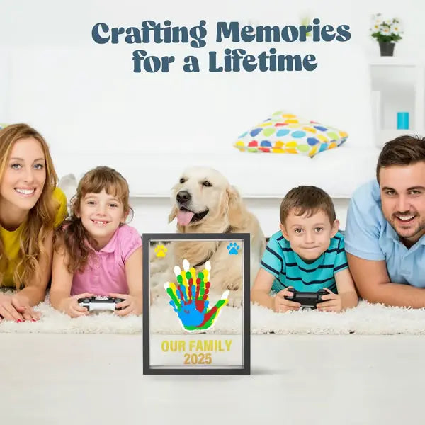 🎁Best Gift-Family Handprint Kit🔥Non-toxic, Odorless, and Harmless