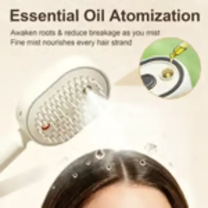 Electric Hair Growth Mist Brush