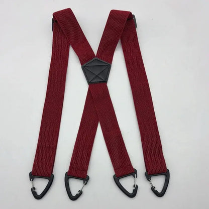 ⏰Men's X-Back Suspenders with Hook Clips