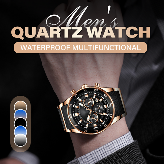 Men’s Luxury Multifunctional Chronograph Watch