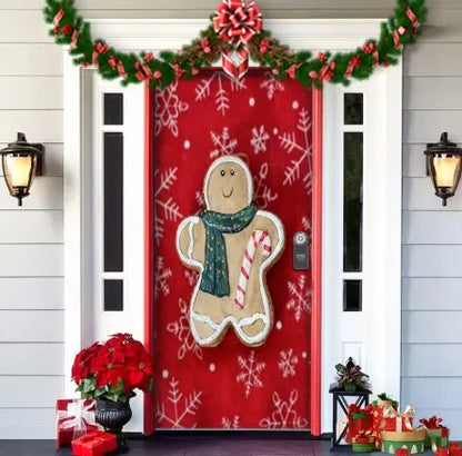 🌟2025 Christmas And Halloween Front Door Decoration