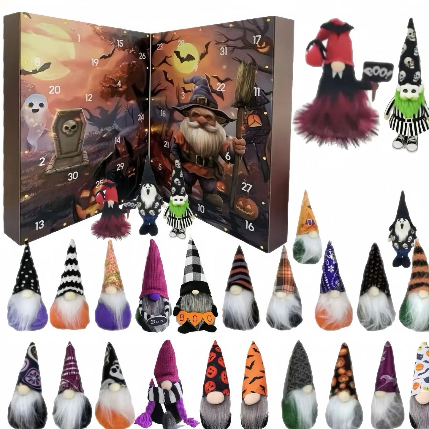 🎃 Spooky Handmade Gnomes Countdown Calendar 2025-Early Access 👻