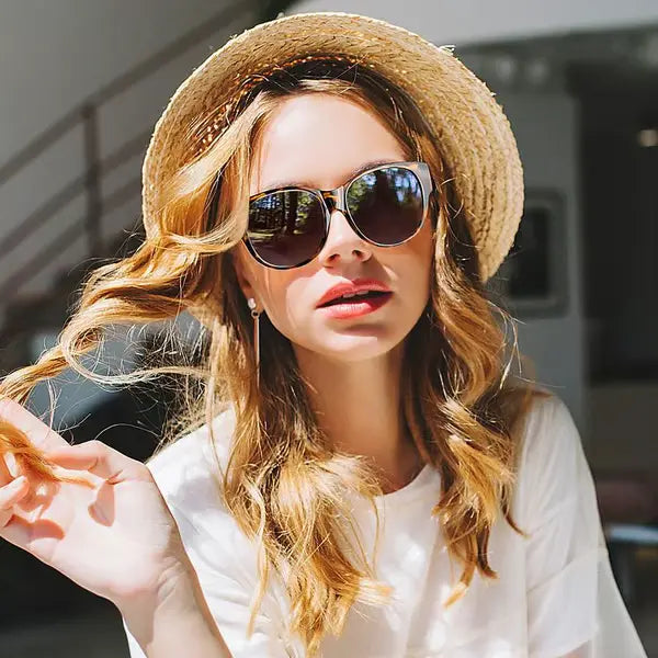 🎉BUY 1 GET 1 FREE😎 Fitover Polarized Sunglasses for Myopia | UV400 & Anti-Blue Light | Ultra-Light Cat-Eye