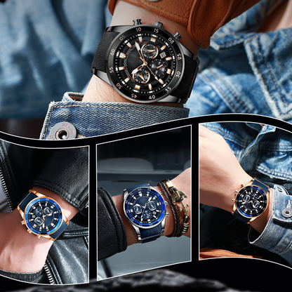Men’s Luxury Multifunctional Chronograph Watch