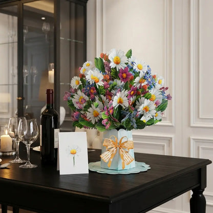 💌 Forever-Blooming 3D Flower Pop-Up Card– Personalized Love Message & Everlasting Bloom