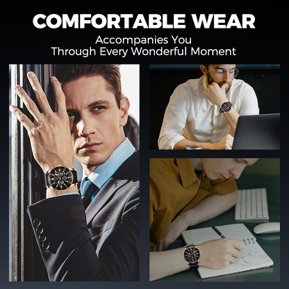 Men’s Luxury Multifunctional Chronograph Watch