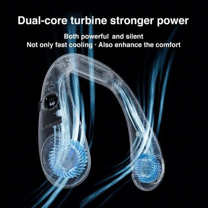 New HEVILUXY Handheld Neck Fan