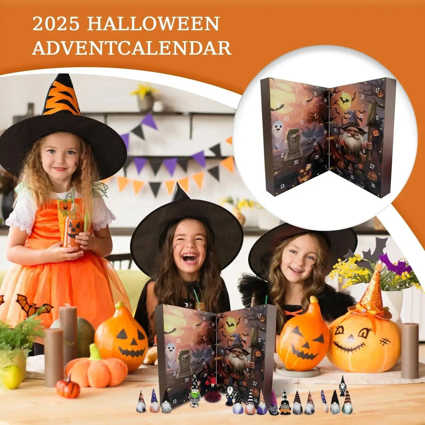 🎃 Spooky Handmade Gnomes Countdown Calendar 2025-Early Access 👻