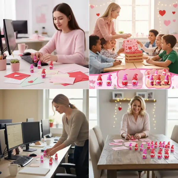 ❤️ Valentine's Day Heart Gnomes