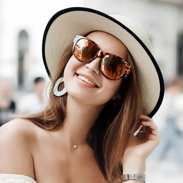 🎉BUY 1 GET 1 FREE😎 Fitover Polarized Sunglasses for Myopia | UV400 & Anti-Blue Light | Ultra-Light Cat-Eye