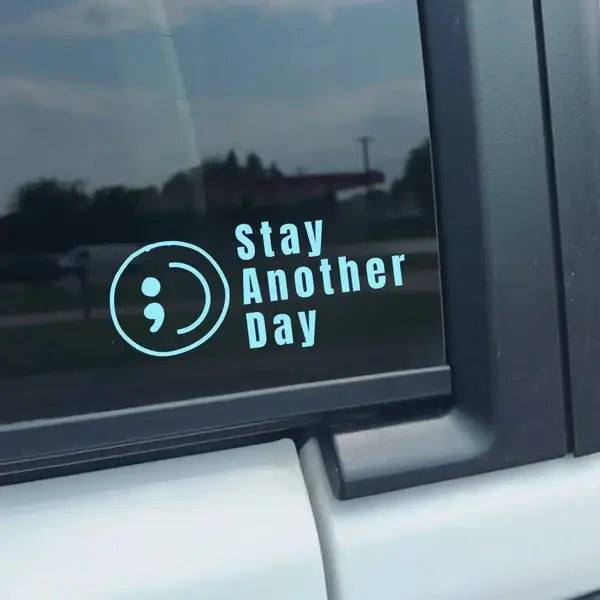🎗️Share Pack❤️ SAD Mental Health Awareness Car Decal