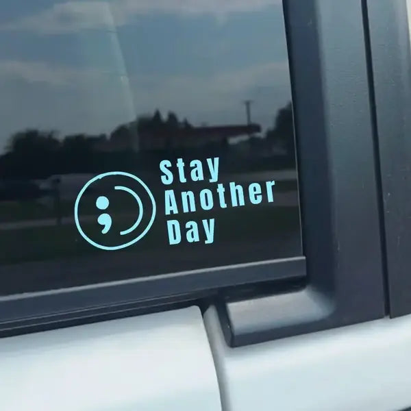 🎗️Share Pack❤️ SAD Mental Health Awareness Car Decal