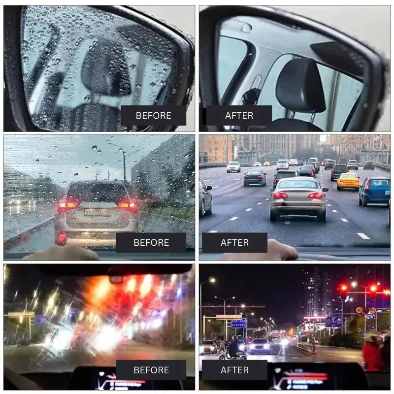 Hydrophobic Coating Film for Automotive Glass