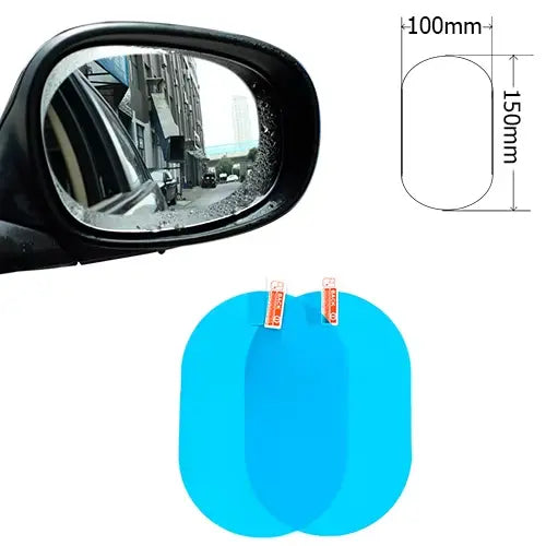 ClearView Anti-Fog Mirror Film – Drive Safer in Seconds! (2PCS Set)