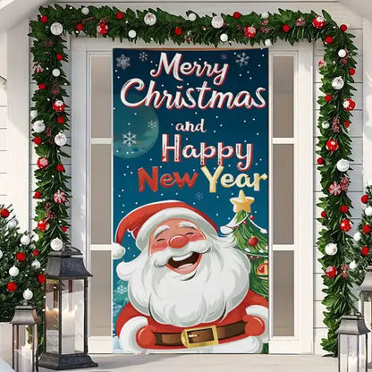 🌟2025 Christmas And Halloween Front Door Decoration