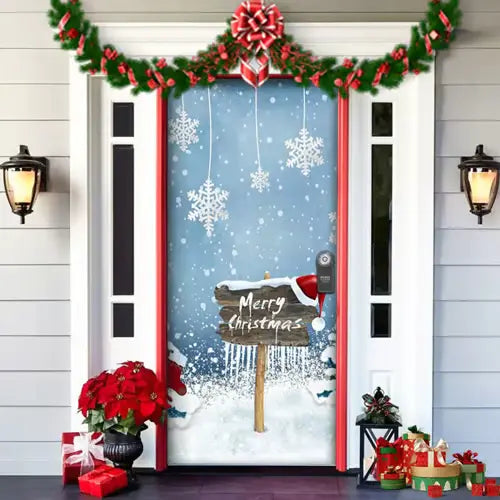 🌟2025 Christmas And Halloween Front Door Decoration