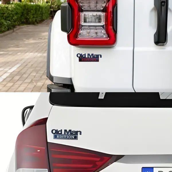 🔥Old Man Edition Car Emblem