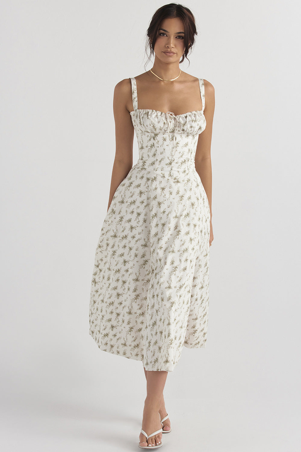 Floral Frenzy Slip Dress