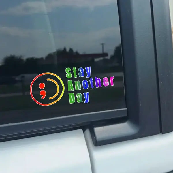 🎗️Share Pack❤️ SAD Mental Health Awareness Car Decal