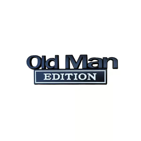 🔥Old Man Edition Car Emblem