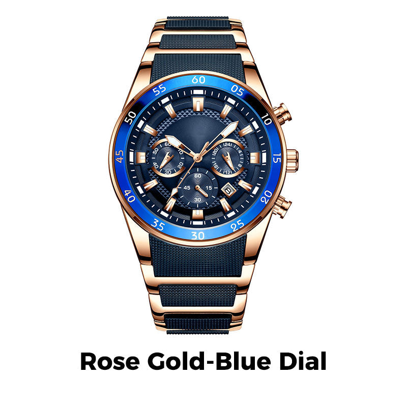 Men’s Luxury Multifunctional Chronograph Watch