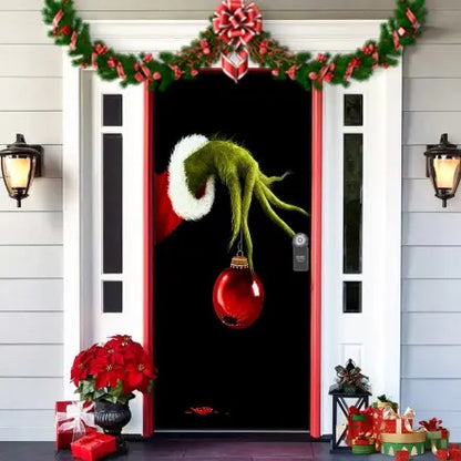 🌟2025 Christmas And Halloween Front Door Decoration