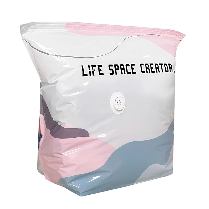 No-Pump 3D Vacuum Storage Bags